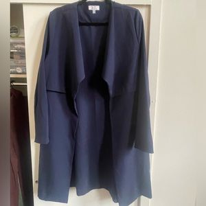 Blue duster jacket